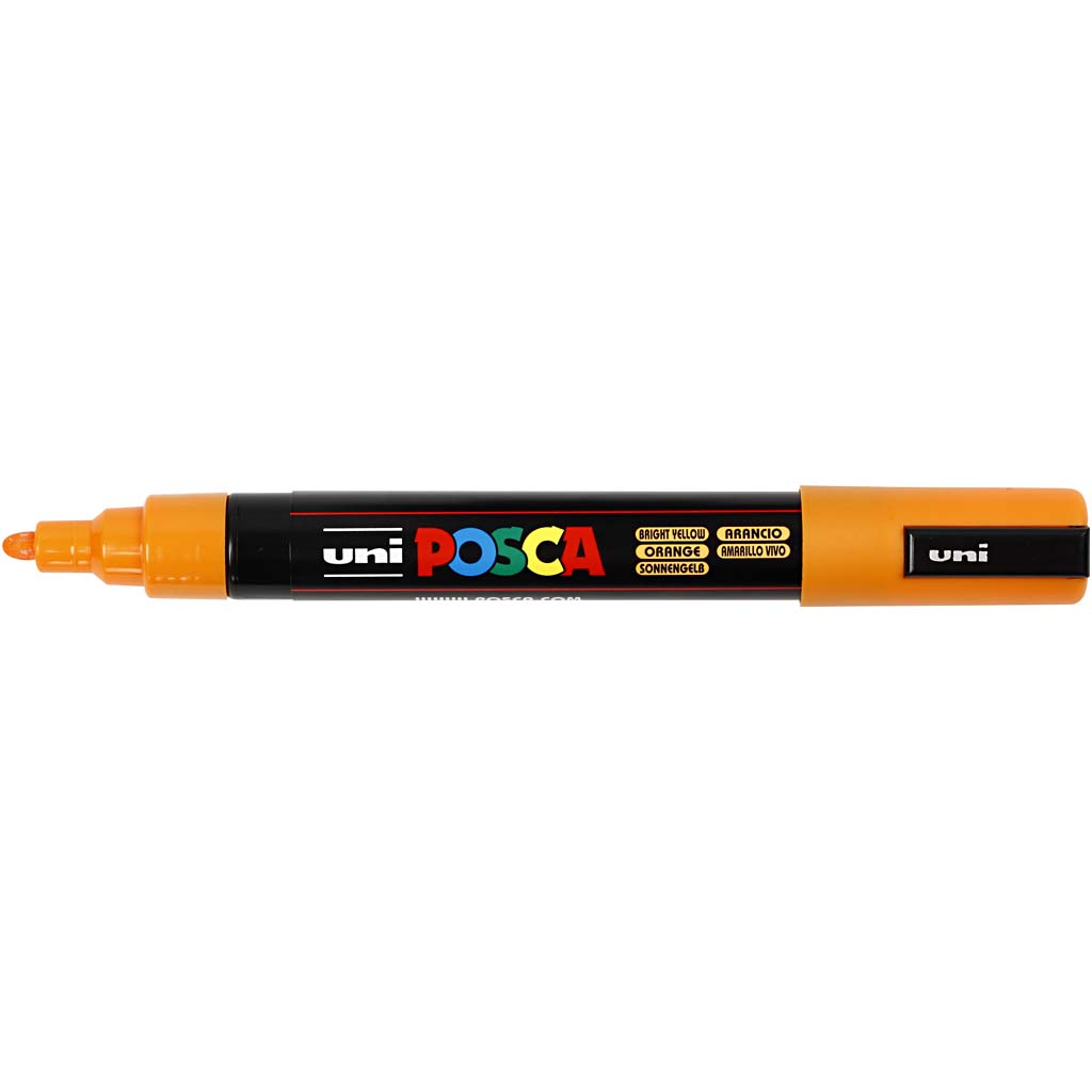 Posca Verfstift medium conische punt Donkeroranje