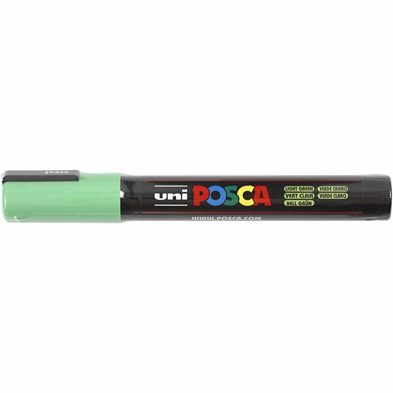 Posca Verfstift medium conische punt Lichtgroen