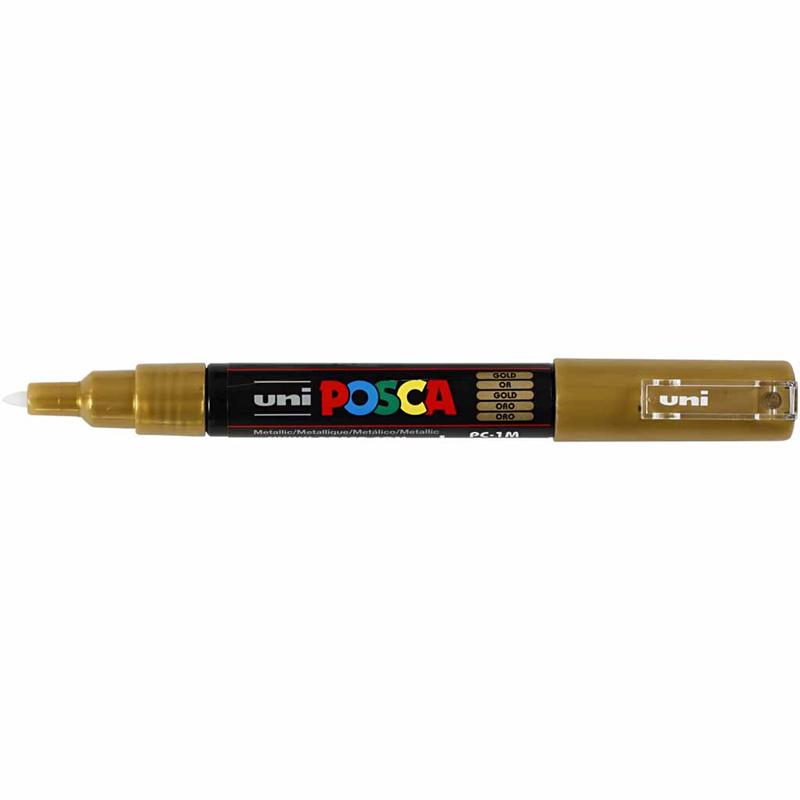 Posca verfstift PC1MC Extrafijne conische punt - Goud