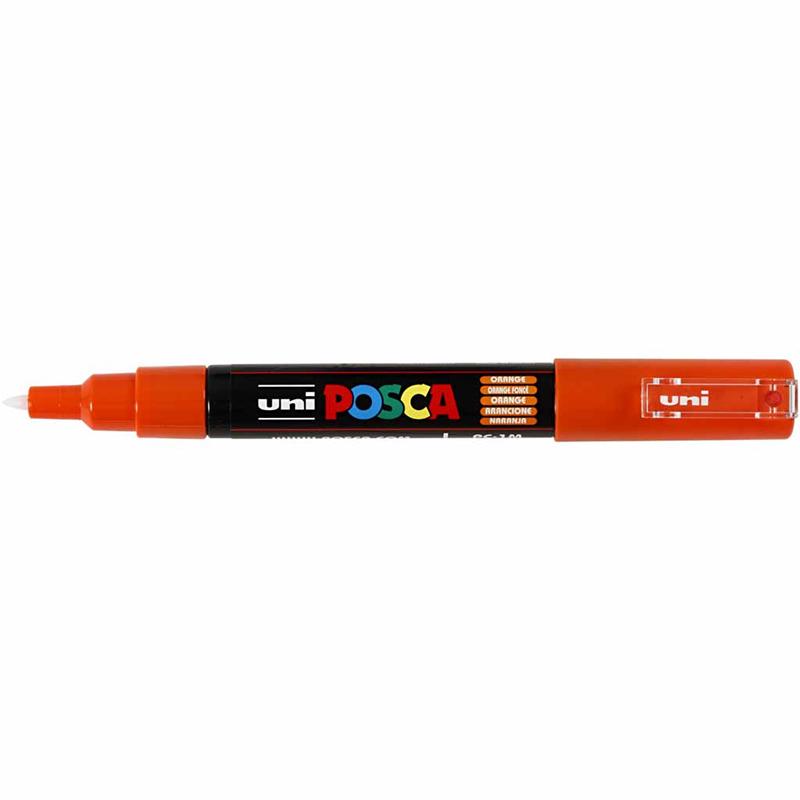 Posca verfstift PC1MC Extrafijne conische punt - Oranje