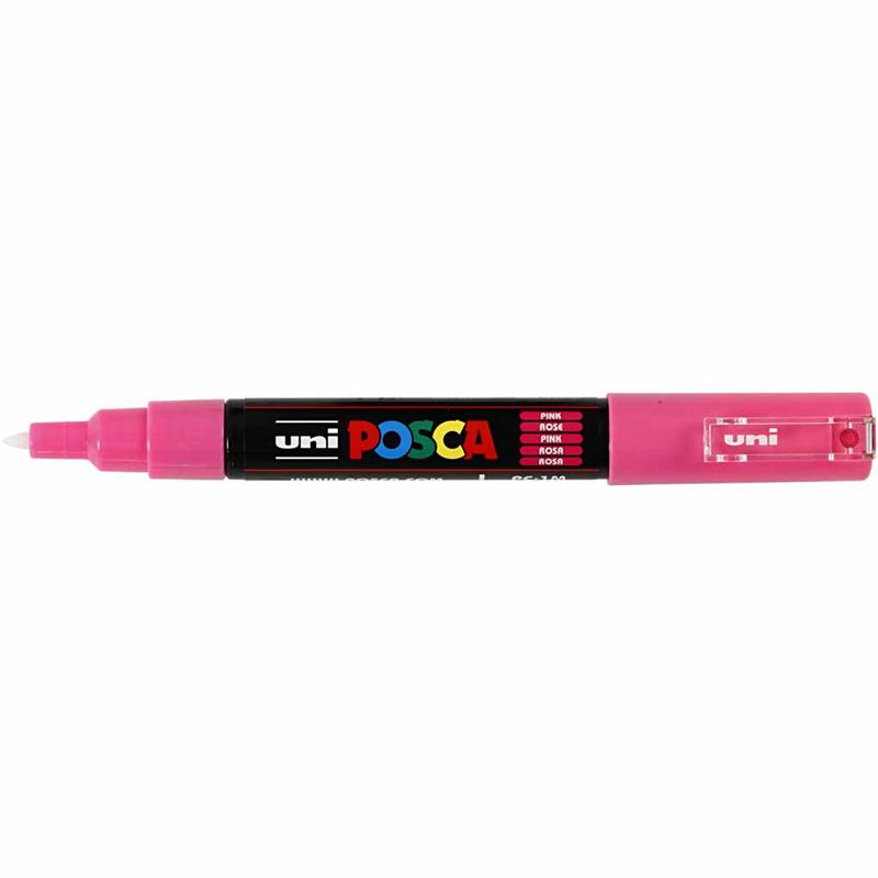 Posca verfstift PC1MC Extrafijne conische punt - Roos