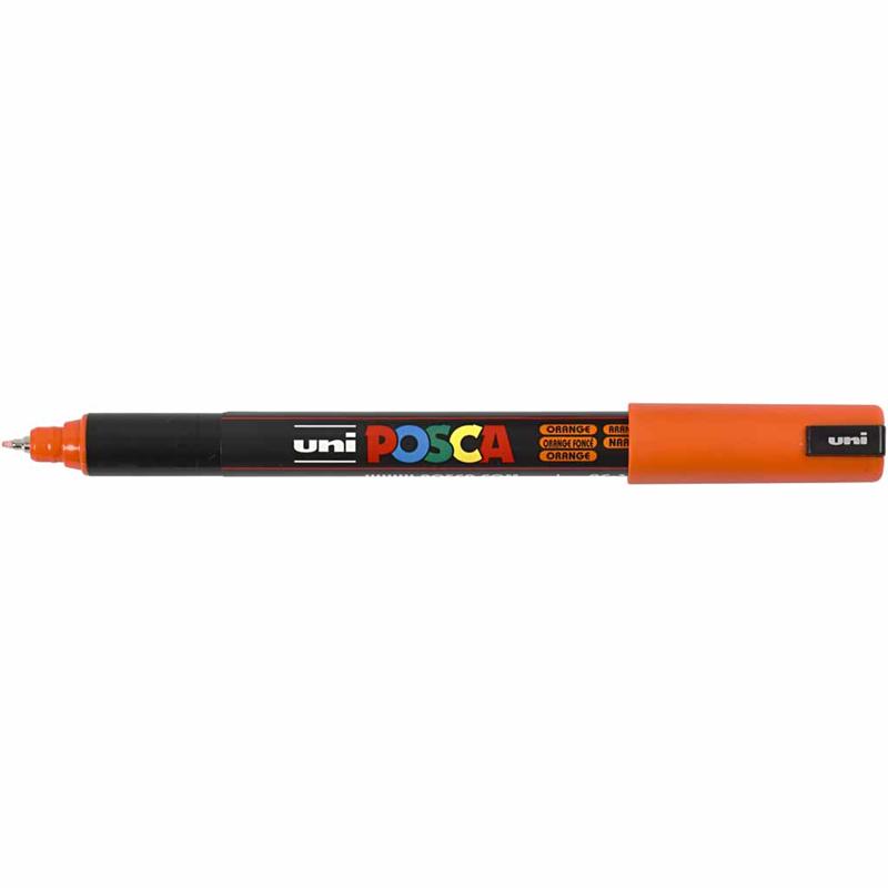 Posca verfstift PC1MR Extrafijne & gekalibreerde punt - Donker oranje