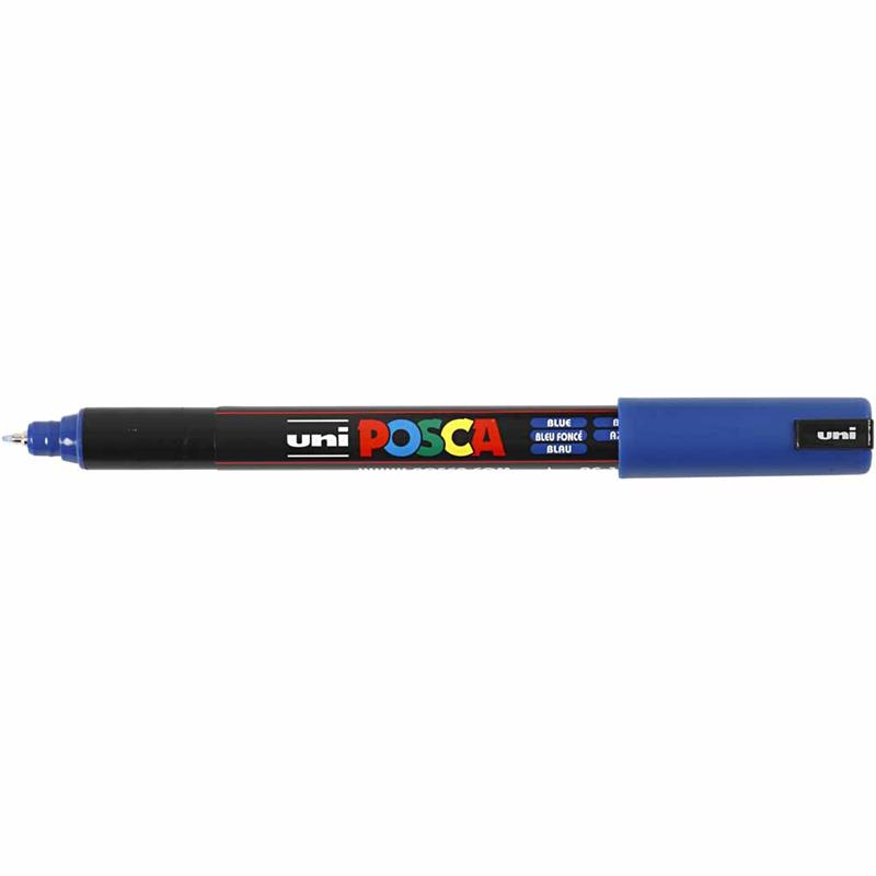 Posca verfstift PC1MR Extrafijne & gekalibreerde punt - Donkerblauw