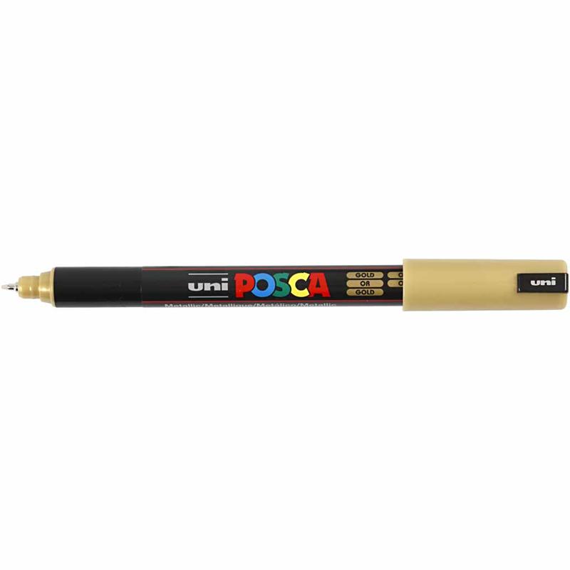 Posca verfstift PC1MR Extrafijne & gekalibreerde punt - Goud