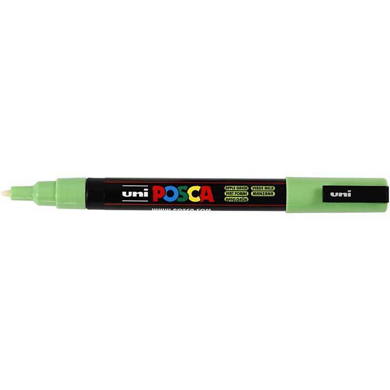 Posca verfstift PC3M Fijne conische punt - Appelgroen