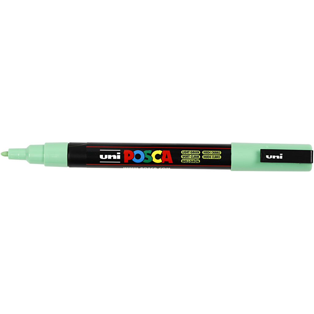 Posca verfstift PC3M Fijne conische punt - Lichtgroen