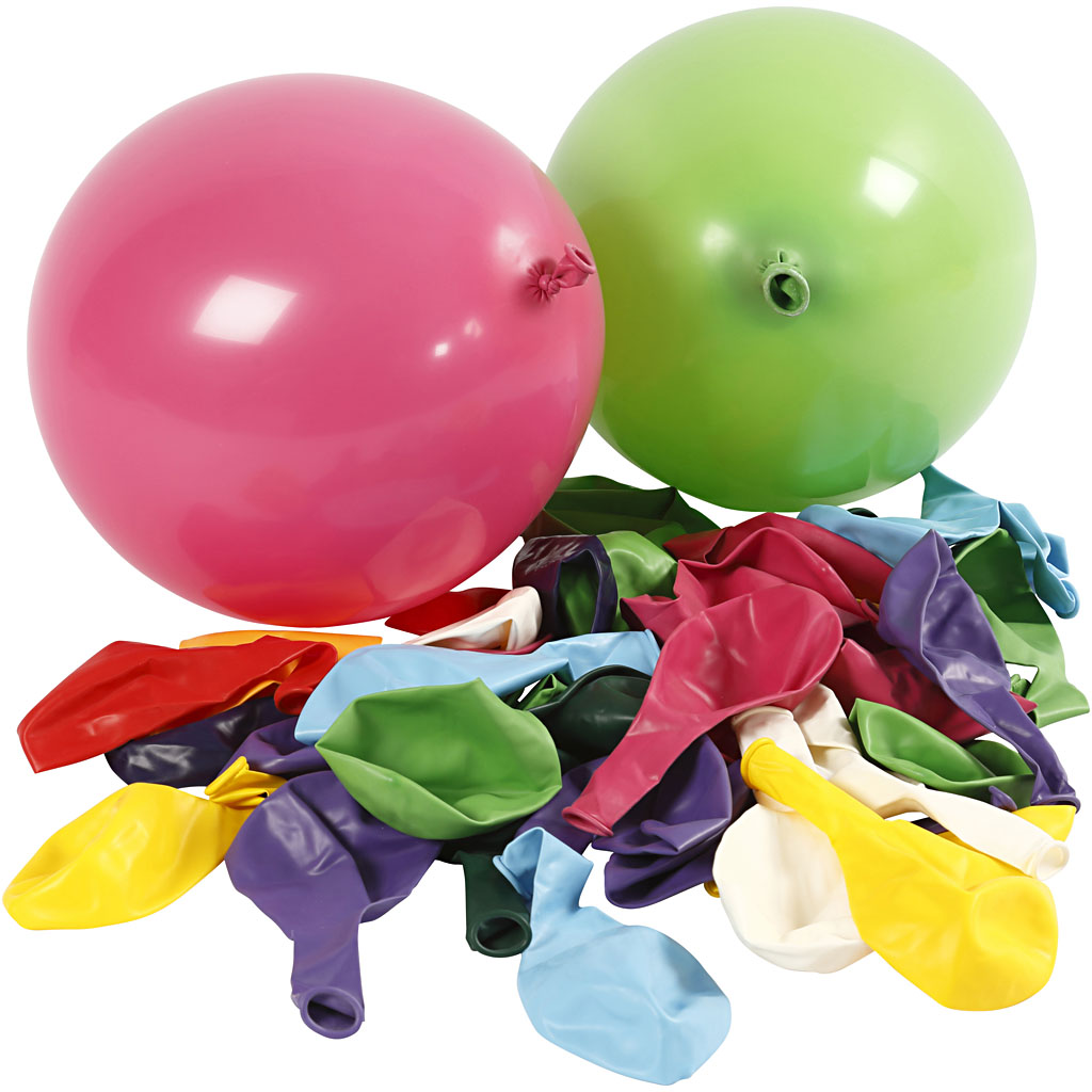 Ballonnen rond, 24 cm - 100 stuks