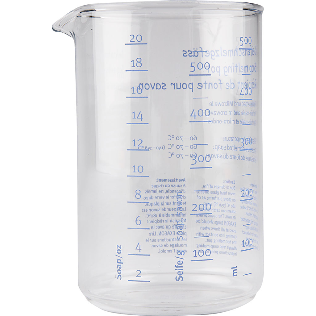 Pot en verre pour mélanger, 500 ml, 1 pièce