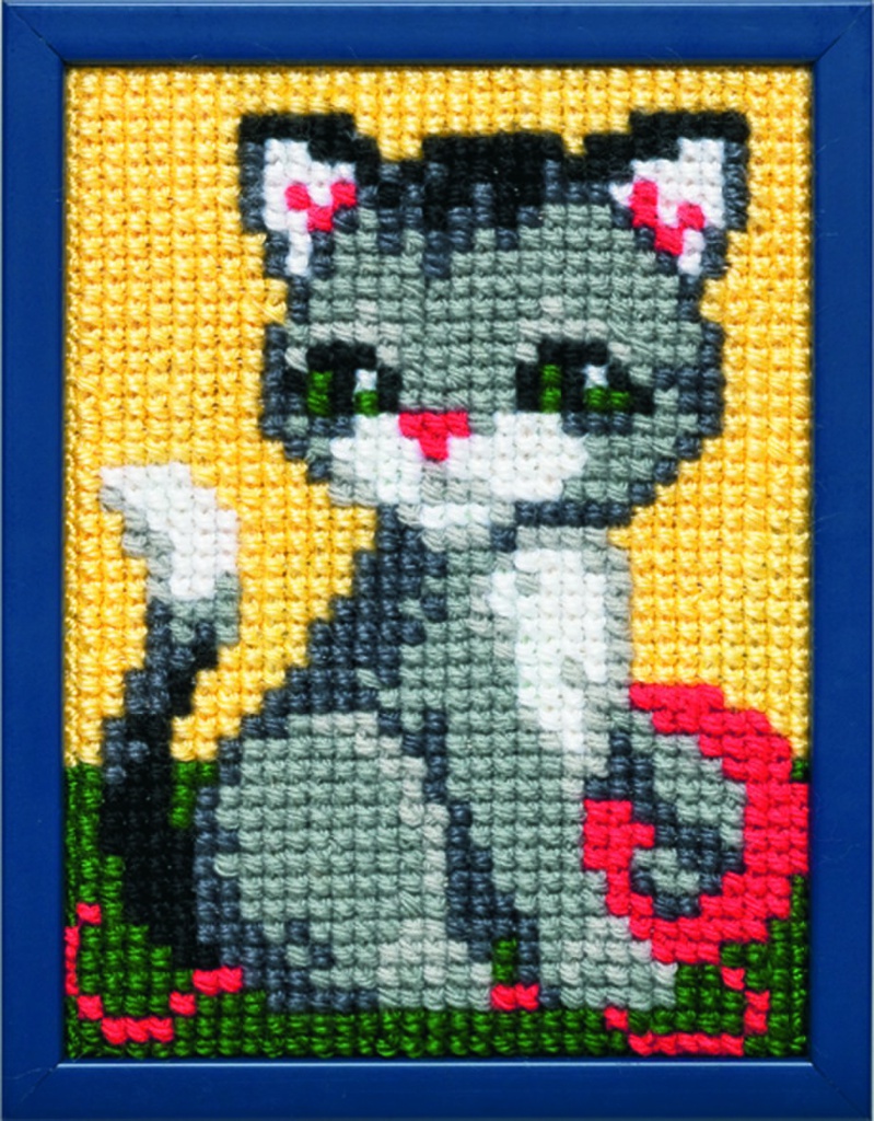 Kit Pako enfant 18x24 cm 027..chat