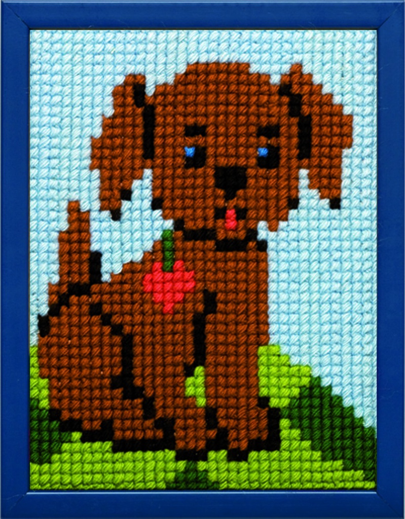 Kit Pako enfant 18x24 cm 027..peti chien