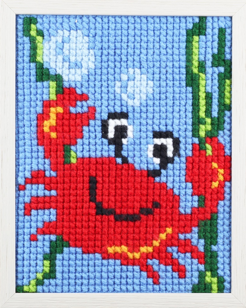 Pako voorgedrukt kruissteekpakket, Kindertekeningen 18x24cm