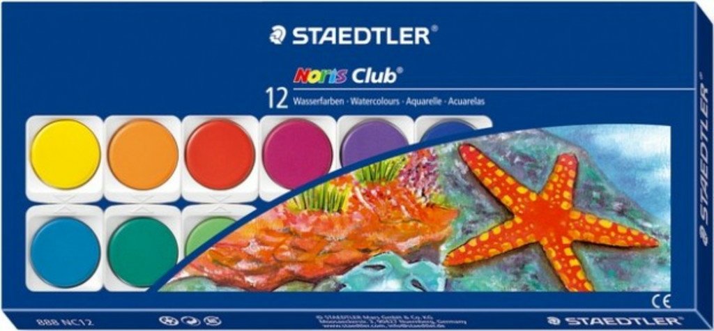 Staedtler Noris verfdoos 12 kleuren