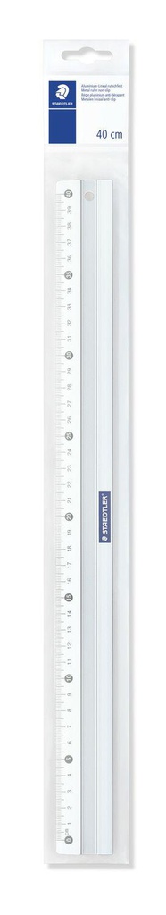 Staedtler Règle Métal en étui à suspendre - 40 cm