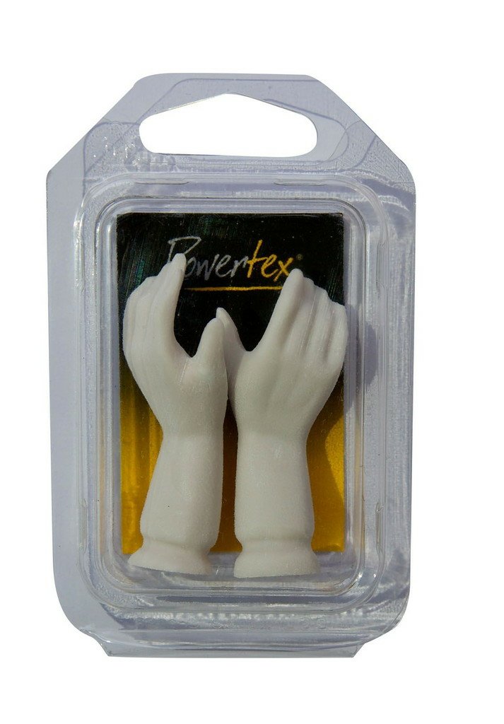 Powertex Set Handjes 6cm, Vrouw 