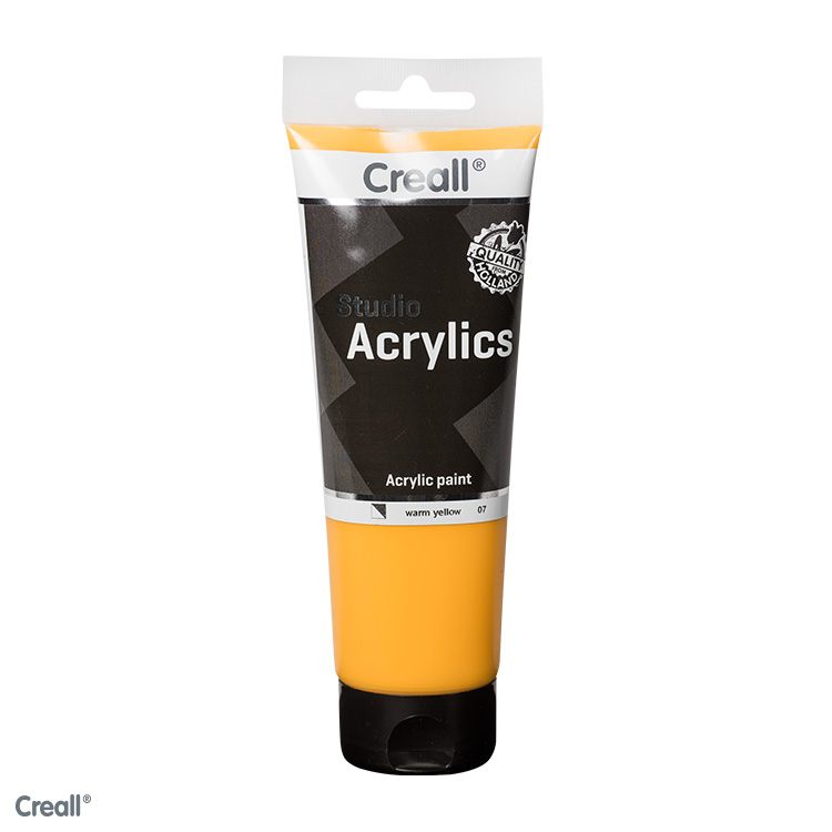 Creall Acrylics Studio 250ml Jaune Chaud