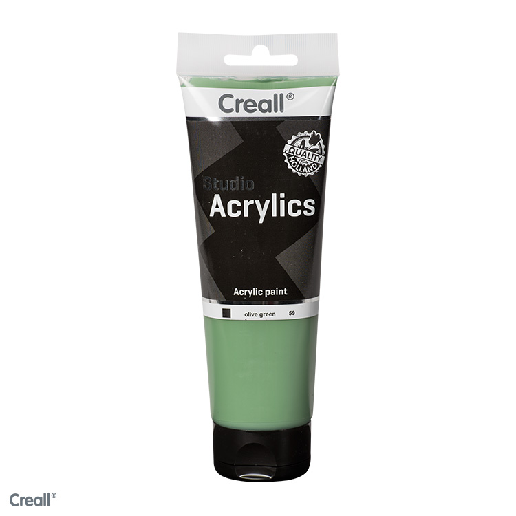 Creall Acrylics Studio 250ml Vert Olive