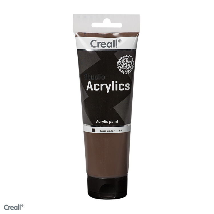 Creall Acrylics Studio 250ml Bois roti