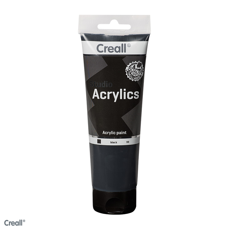 Creall Acrylics Studio 250ml Noir