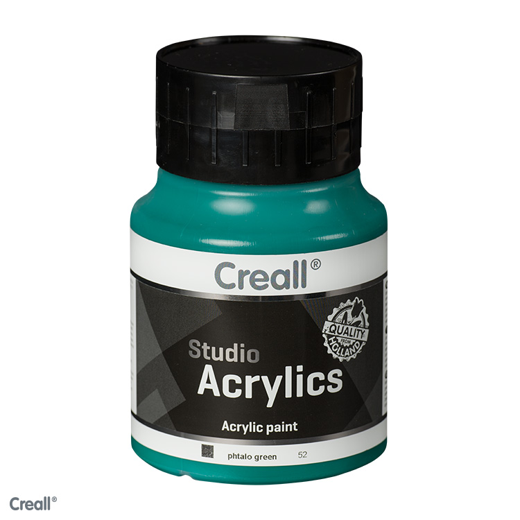 Creall Studio Acrylics 500ml Vert Phtalo