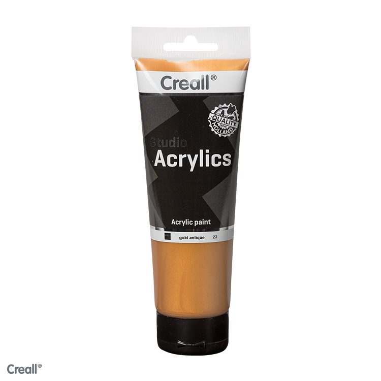 Creall Studio Acrylics Metallic 250ml Or Antique