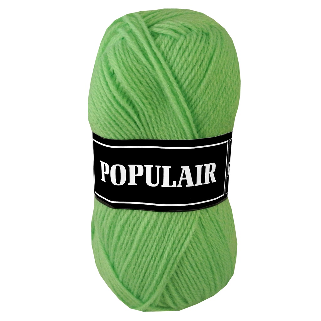 Acrylwol Populair 20 x 50gr. fel groen (80)