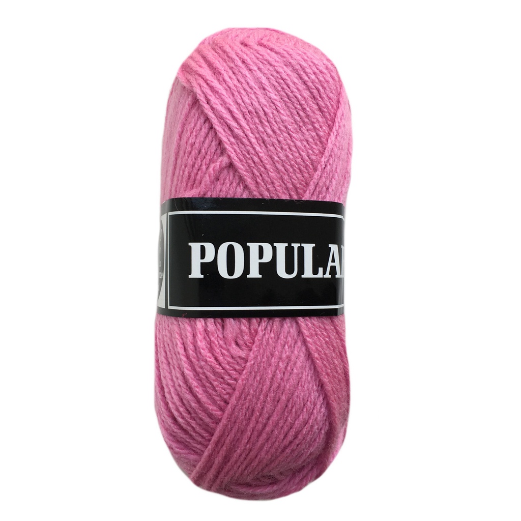 Acrylwol Populair 20 x 50gr. hortensia roze (78)