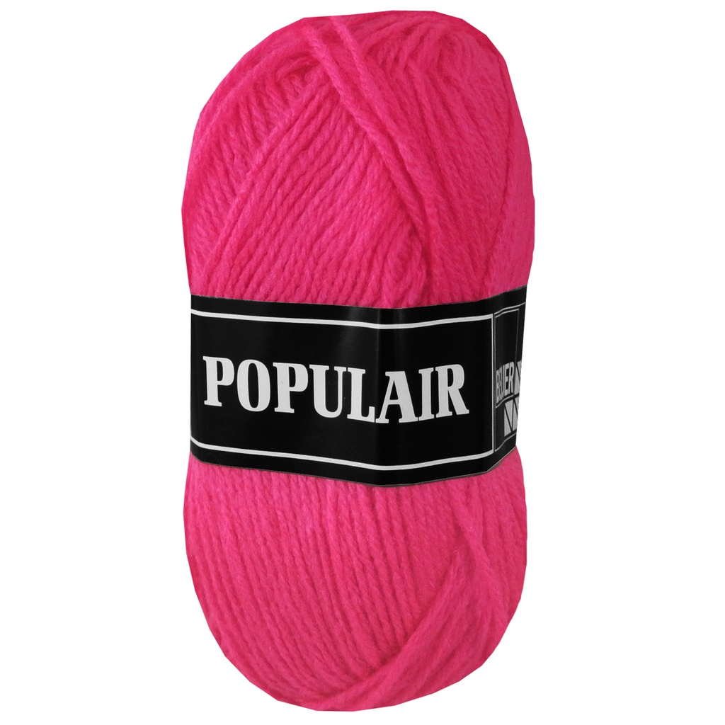 Acrylwol Populair 20 x 50gr. fel roze (75)