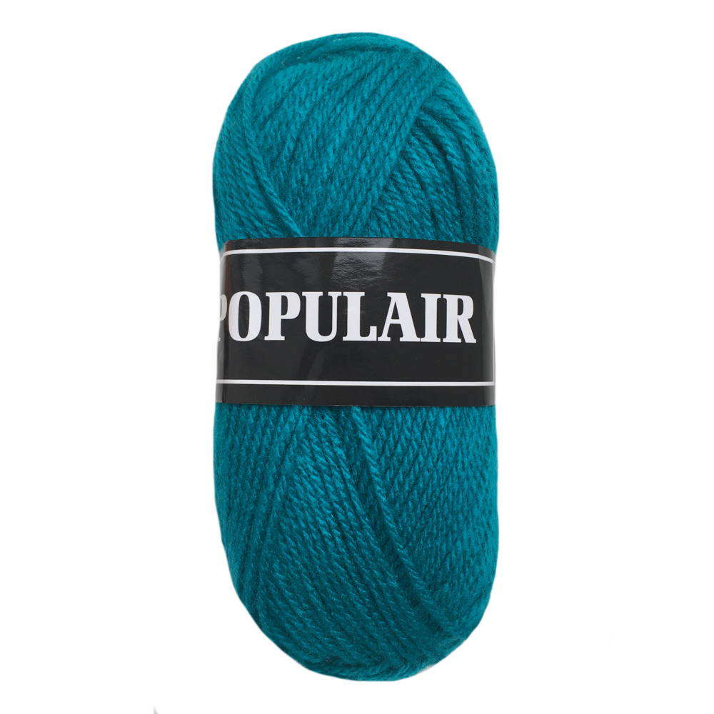 Laine acrylique Populair 20 x 50gr. turquoise (13)