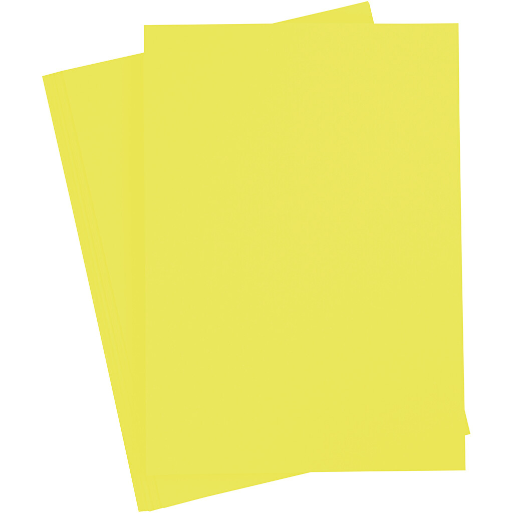 Getint papier 130g/m², DIN A4, 100 vellen, lime