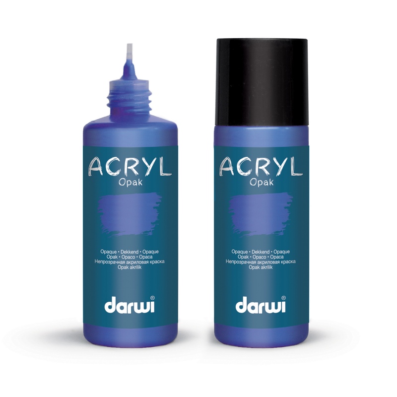 Darwi acryl opak 80 ml bleu outremer