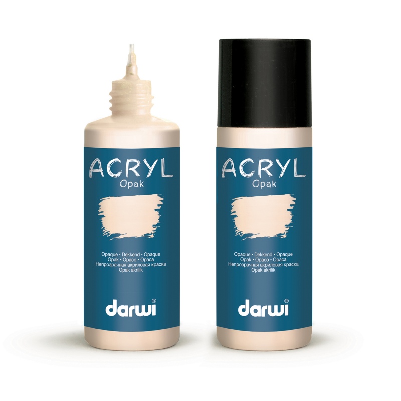 Darwi acryl opak 80 ml rose beige