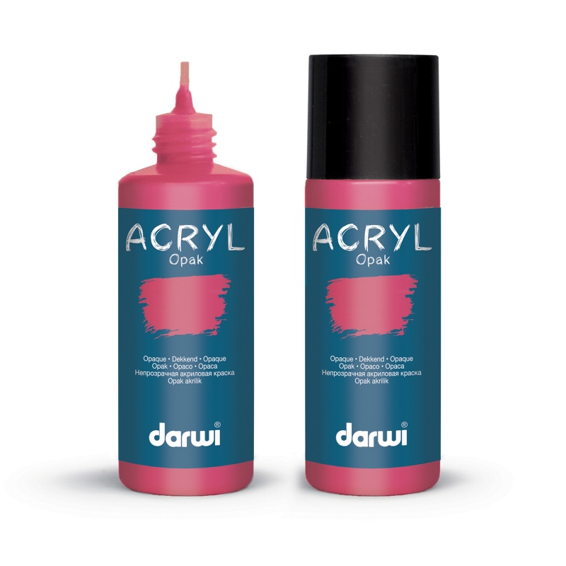 Darwi acryl opak 80 ml magenta