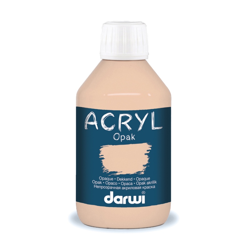 Darwi acryl opak 250 ml rose beige