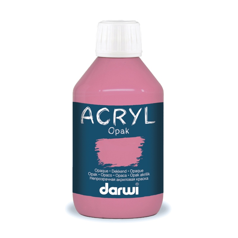 Darwi acryl opak 250 ml rose