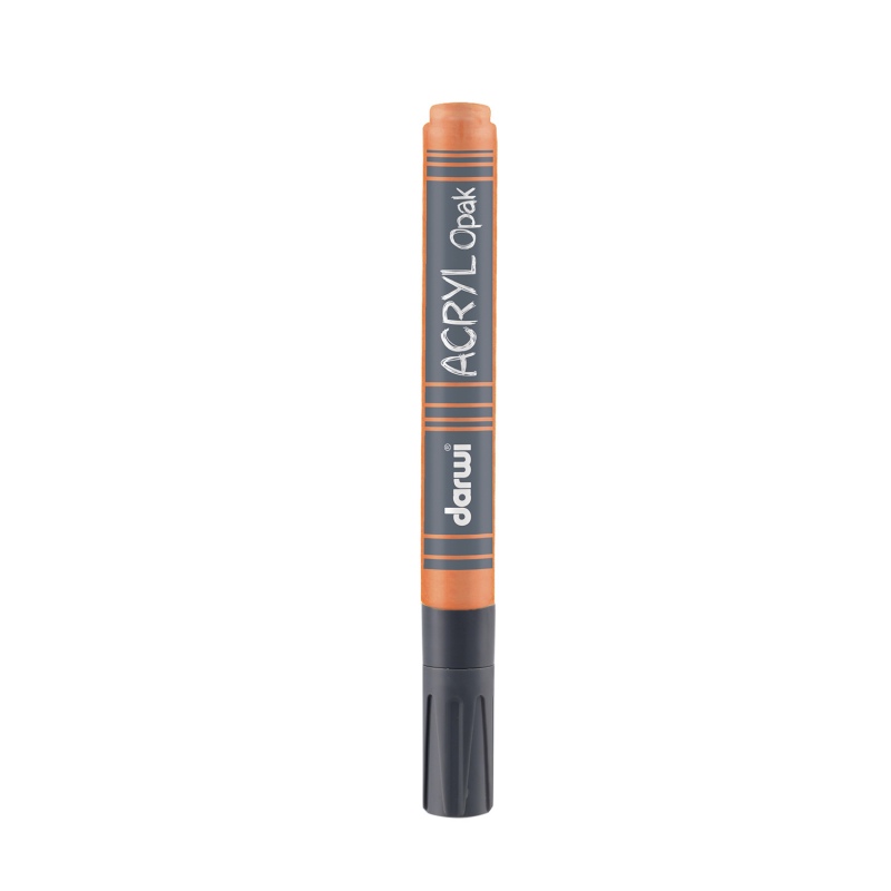 Darwi Acryl Opak acrylstift dik (3mm), 6ml, Oranje (752)