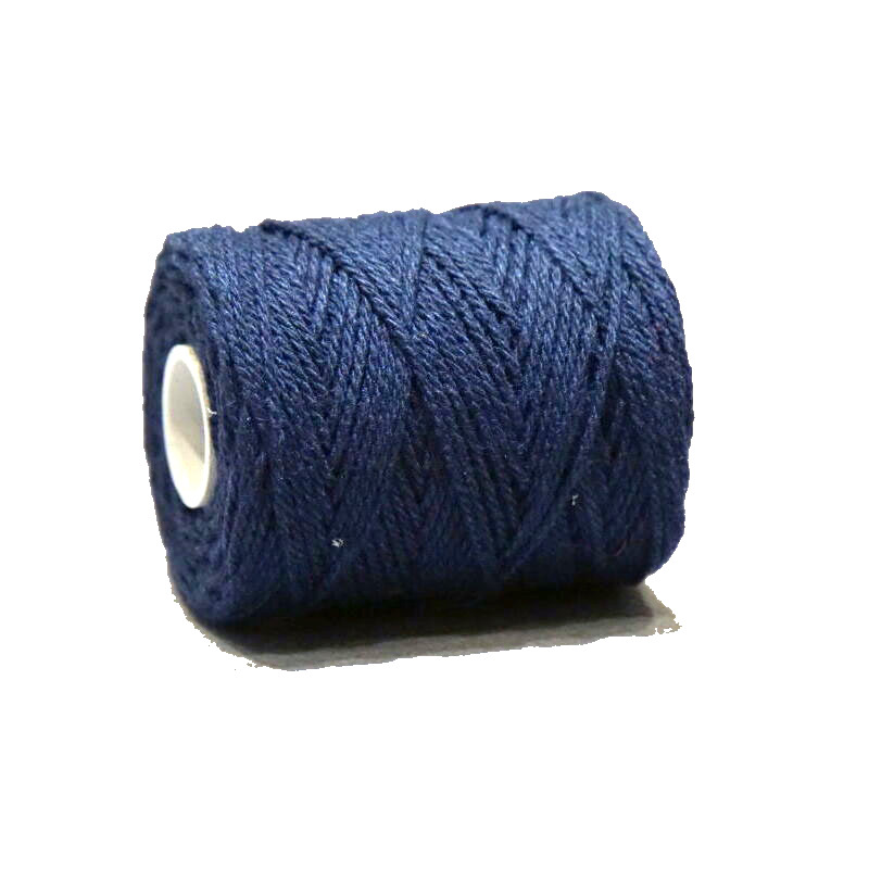 Katoengaren voor vriendschapsbandjes 50gr (~45m), donkerblauw