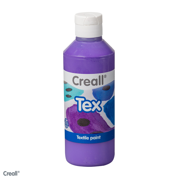 Creall Tex textielverf, 250ml, violet