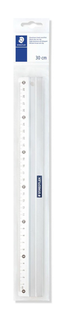 Staedtler Règle Métal en étui à suspendre - 30 cm