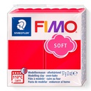 Fimo soft Boetseerklei, vuurrood, 8020-24, 57g