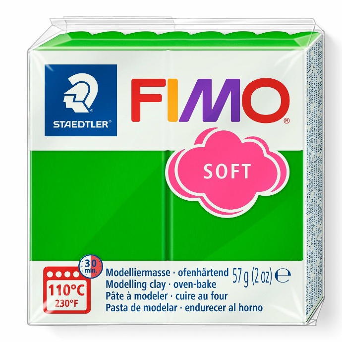 Fimo soft Boetseerklei, grasgroen, 8020-53, 57g