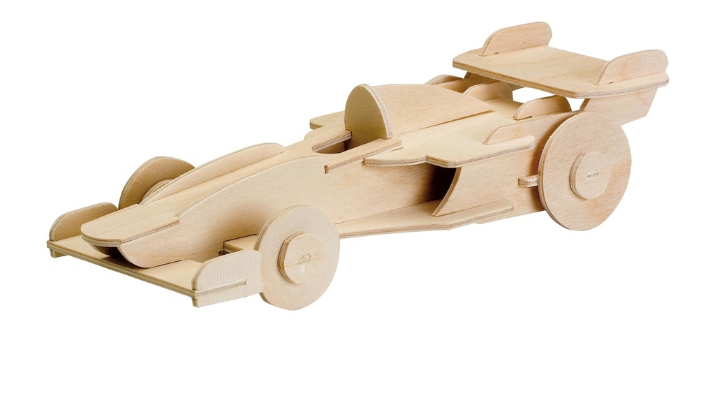 Bouwkit hout, Renwagen F1