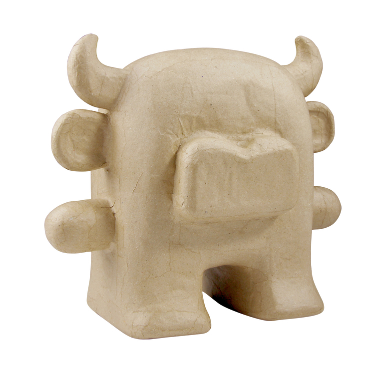 Décopatch Animaux moyen - Totem Taureau (7,5x16x13cm)