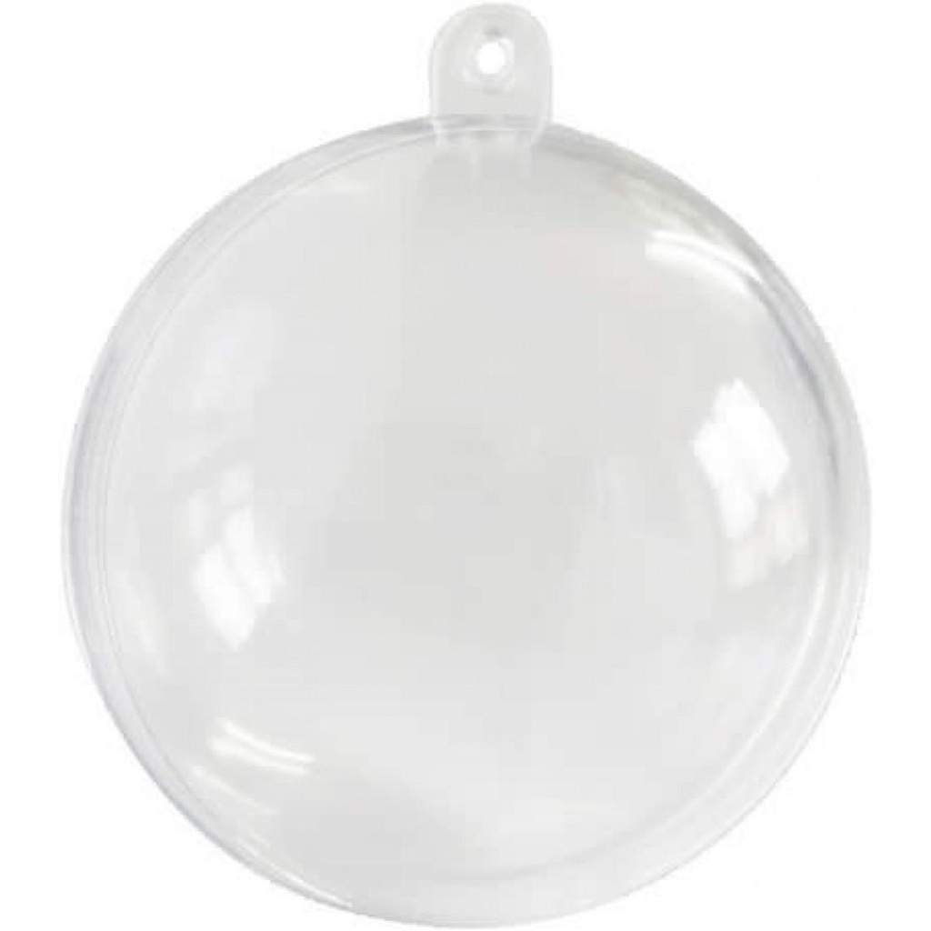 Plastic Ballen 14 cm (2-delig), 5 stuks