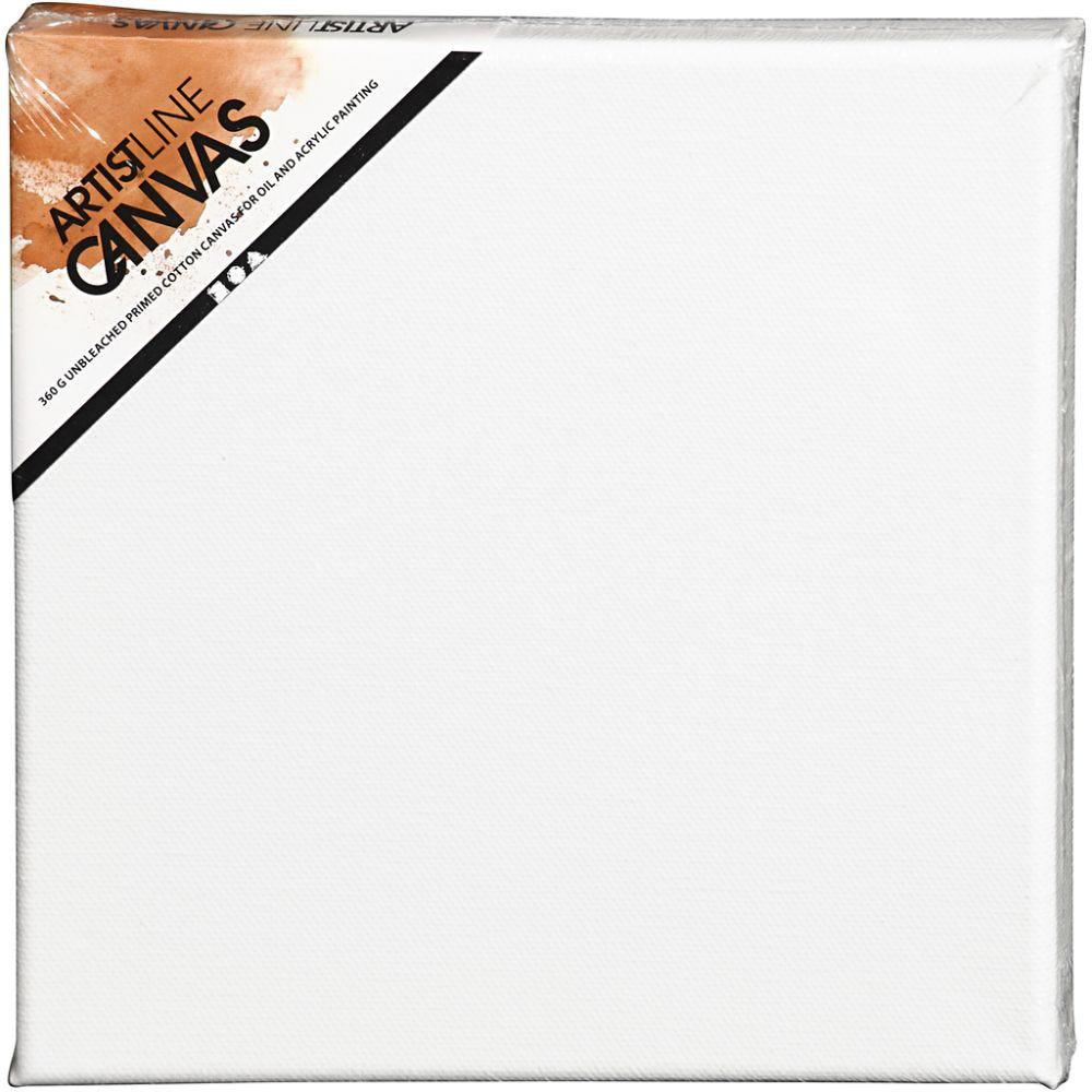 ArtistLine canvas 20x20 cm, diepte 1,6 cm - 360 gr - Wit, 1 stuk