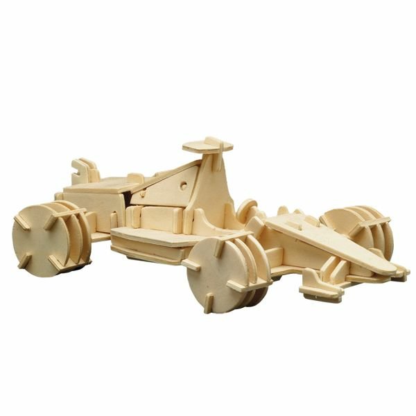 Bouwkit hout, Renwagen F1