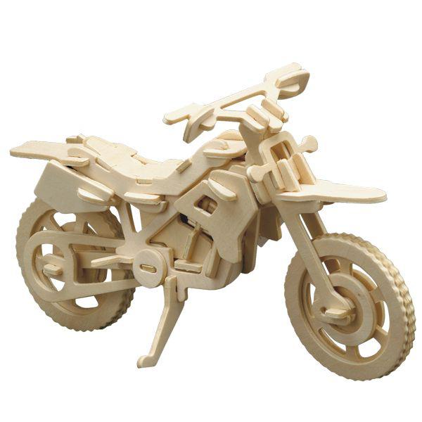 Bouwkit hout, Crossmotor