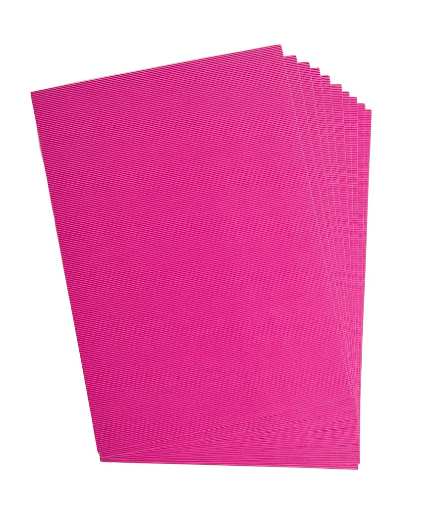 Golfkarton 50x70cm, 1 vel, roze