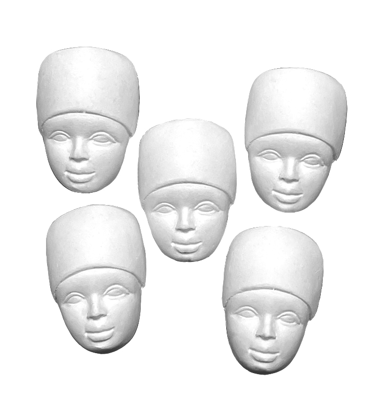 African Collection, Lady Head set 5 stuks