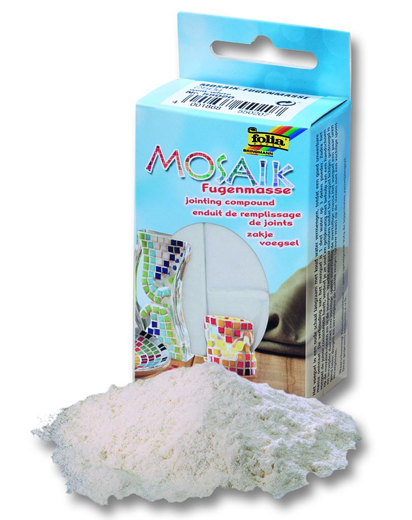 Mozaïekverbinding, 250g - wit