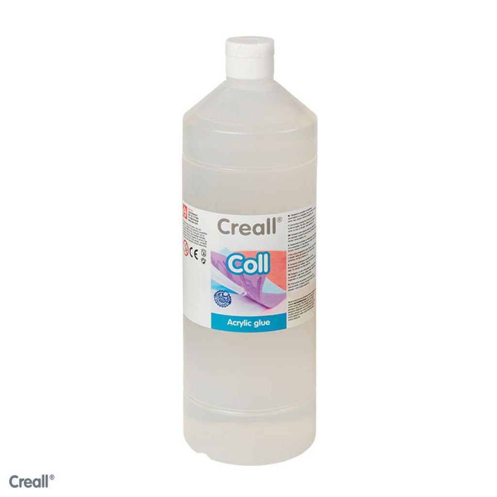 Creall Hobbylijm op waterbasis, 1000ml, Tranparant